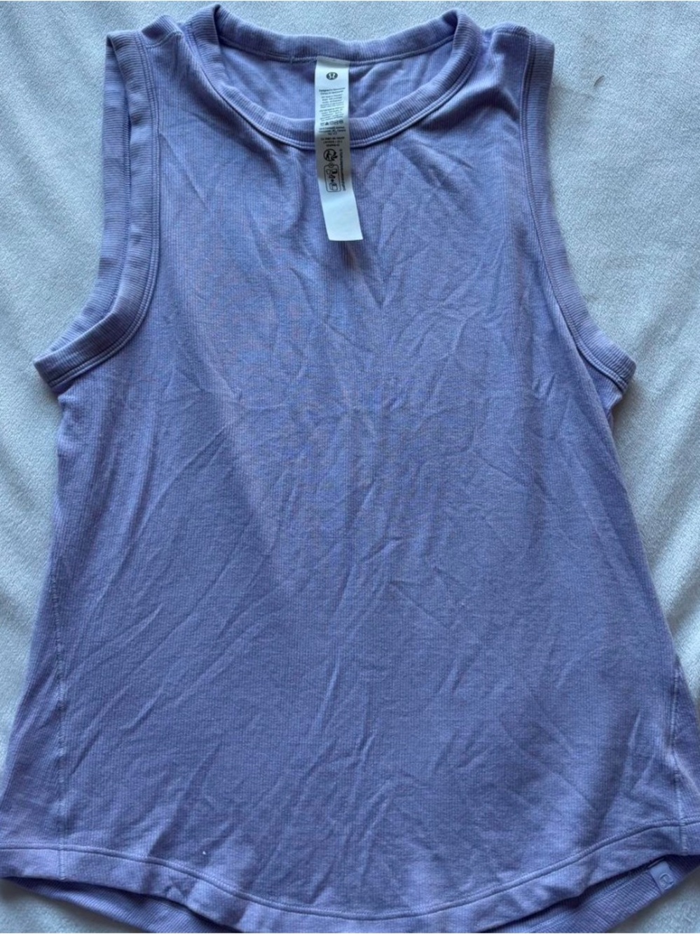 lululemon Lavender Soft Active Tank Size 6